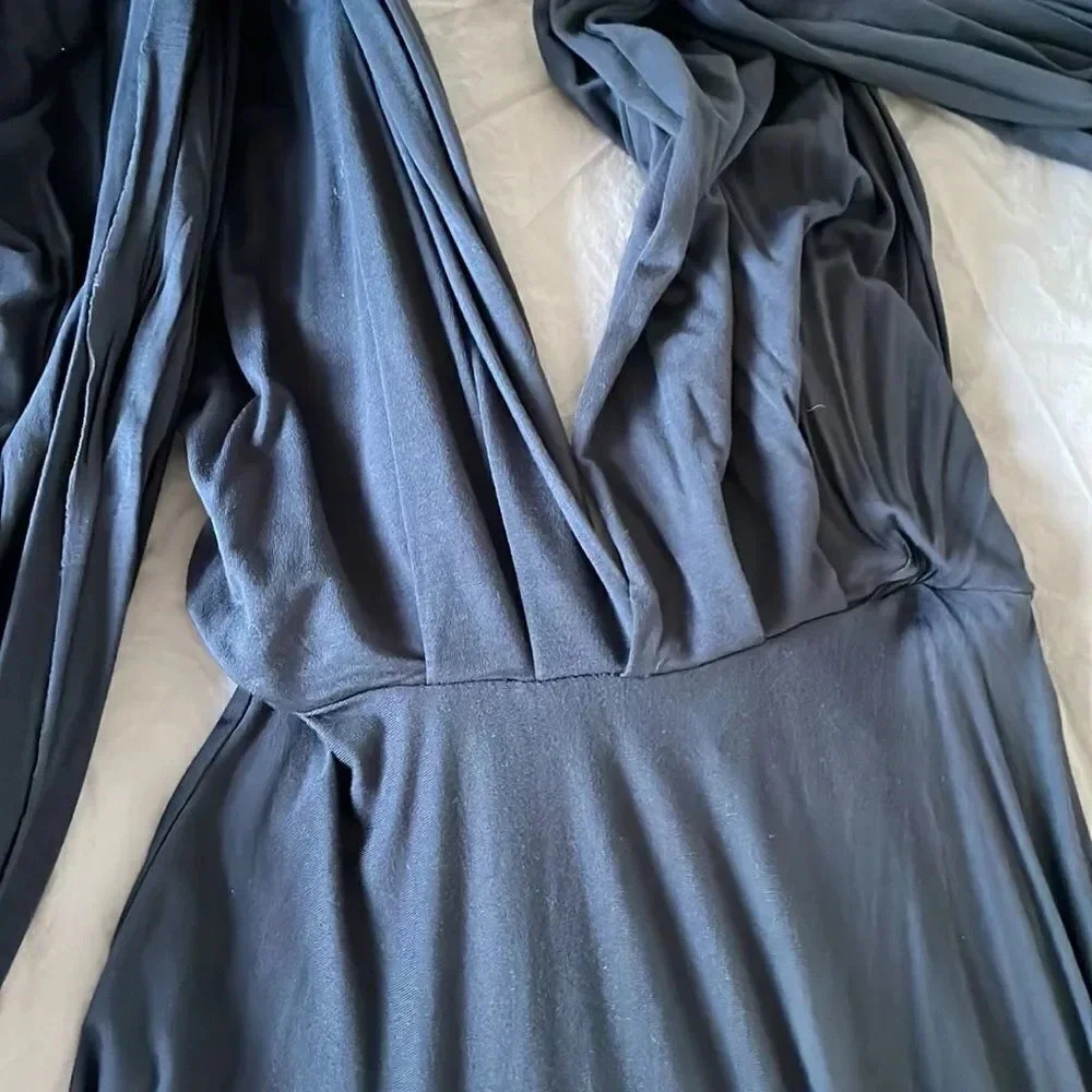 Navy Blue Infinity Multi Way Dress - Picture 9 of 16
